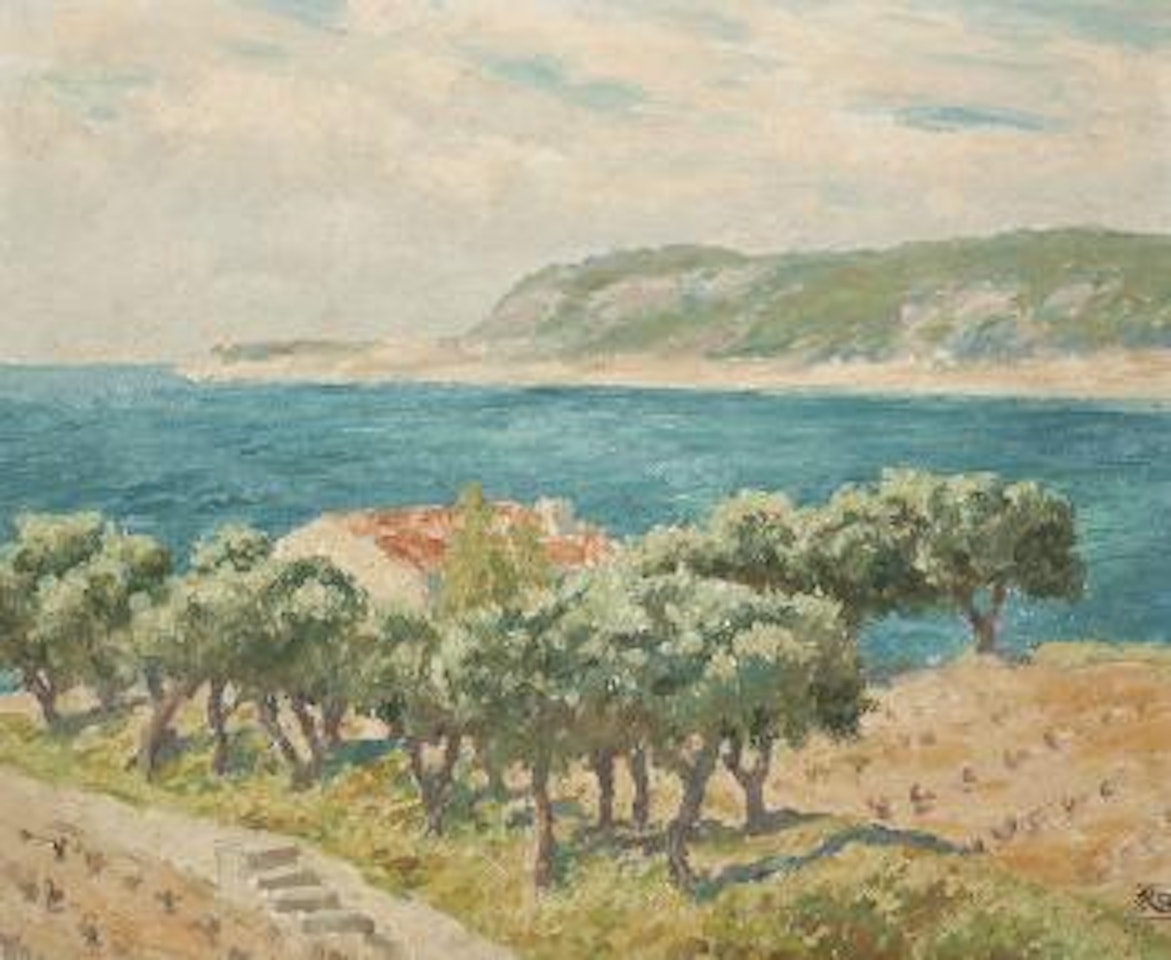 Coast near Cassis by Rupert Charles Wulsten Bunny