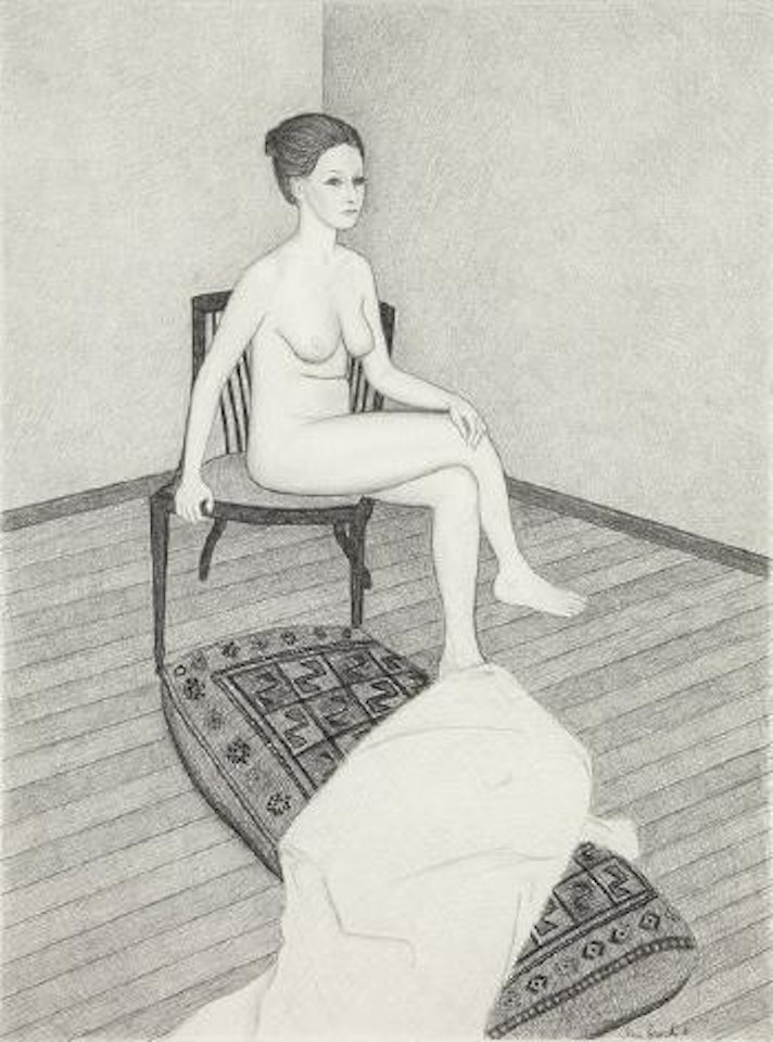 Seated nude by John Brack