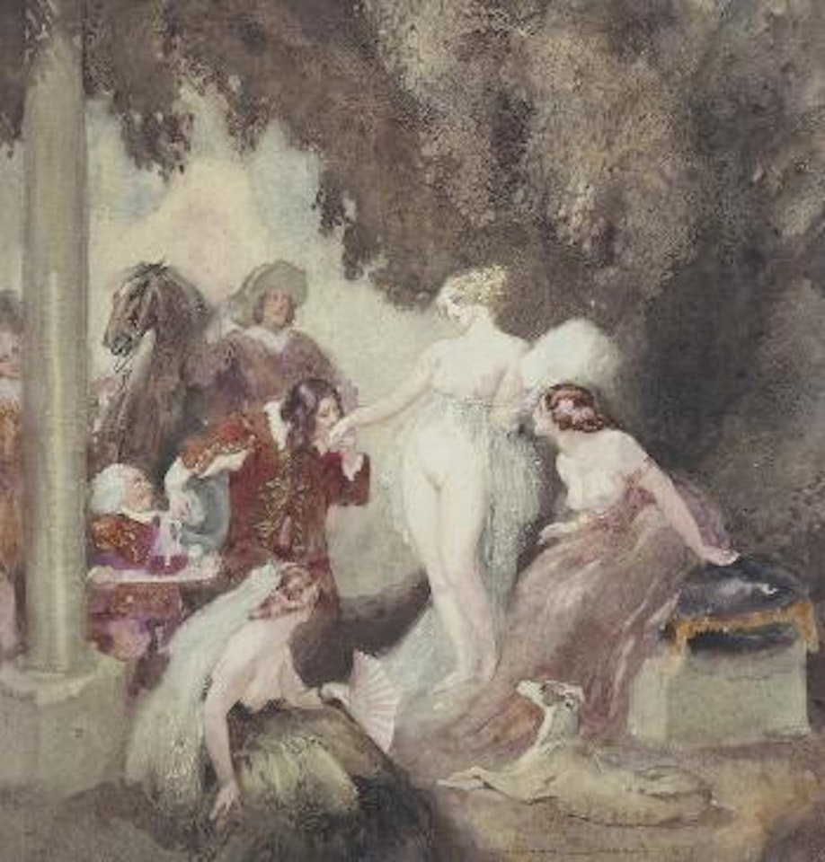 The visitors by Norman Alfred Williams Lindsay