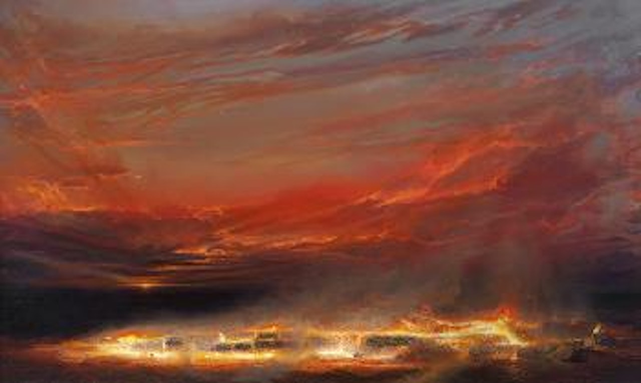 Evening by Tim Storrier