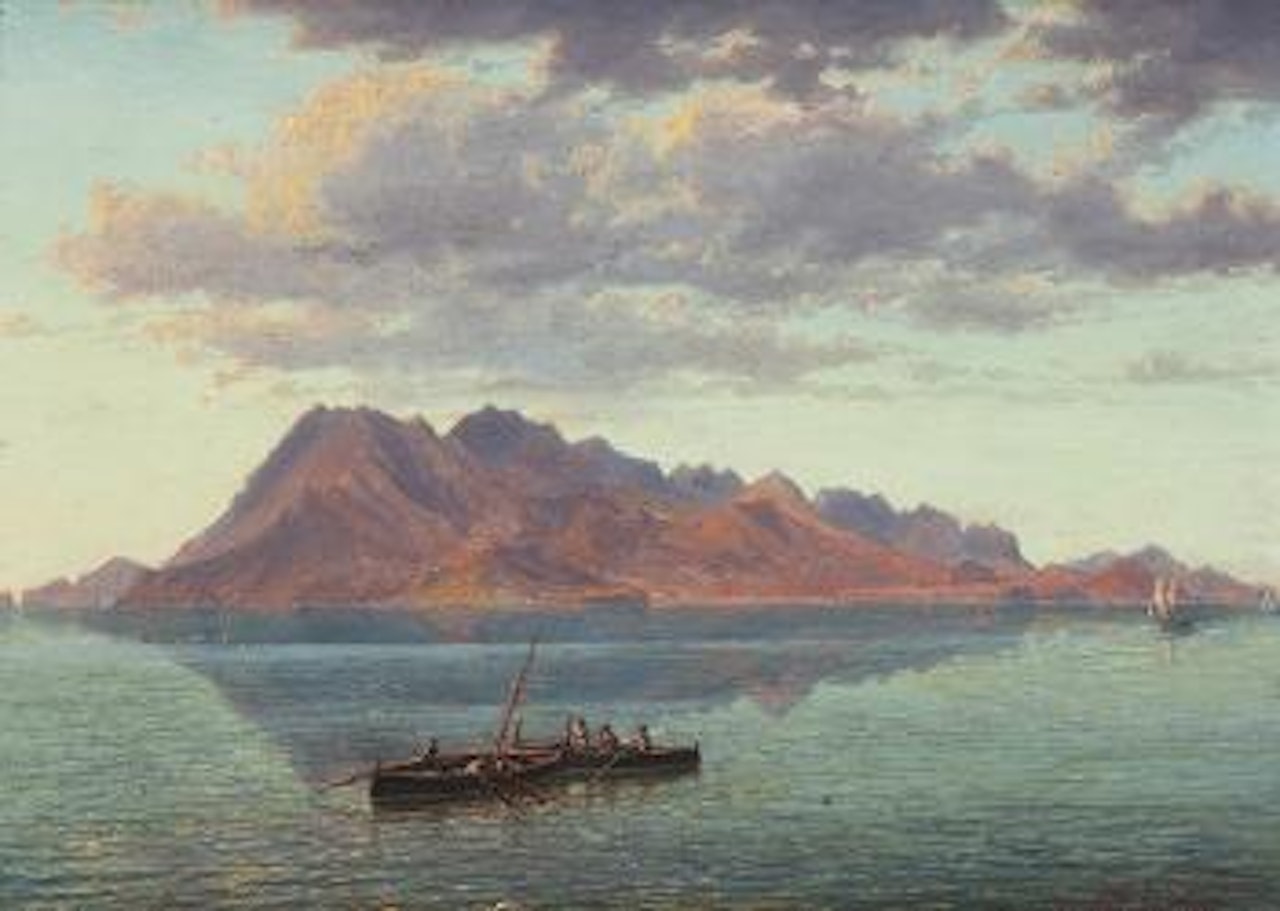 Red Sea landscape by Eugene von Guérard