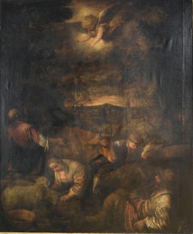 The Annunciation to the Shepherds by Leandro Bassano
