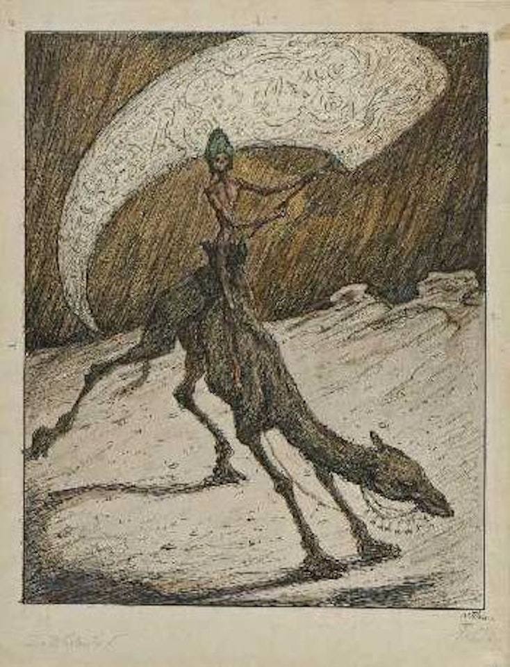 Der Wüstentod by Alfred Kubin