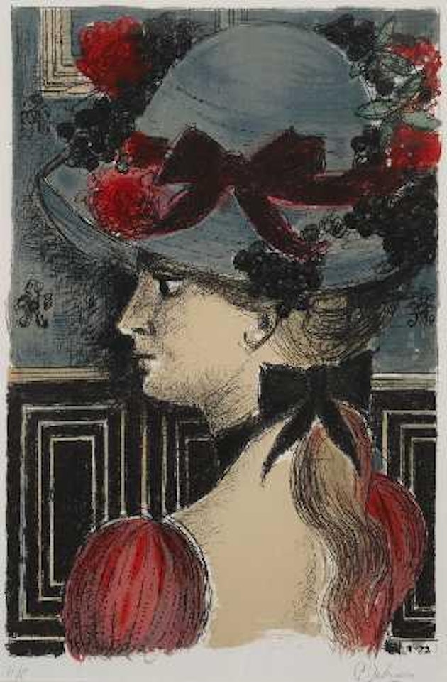 Chapeau 1900 by Paul Delvaux