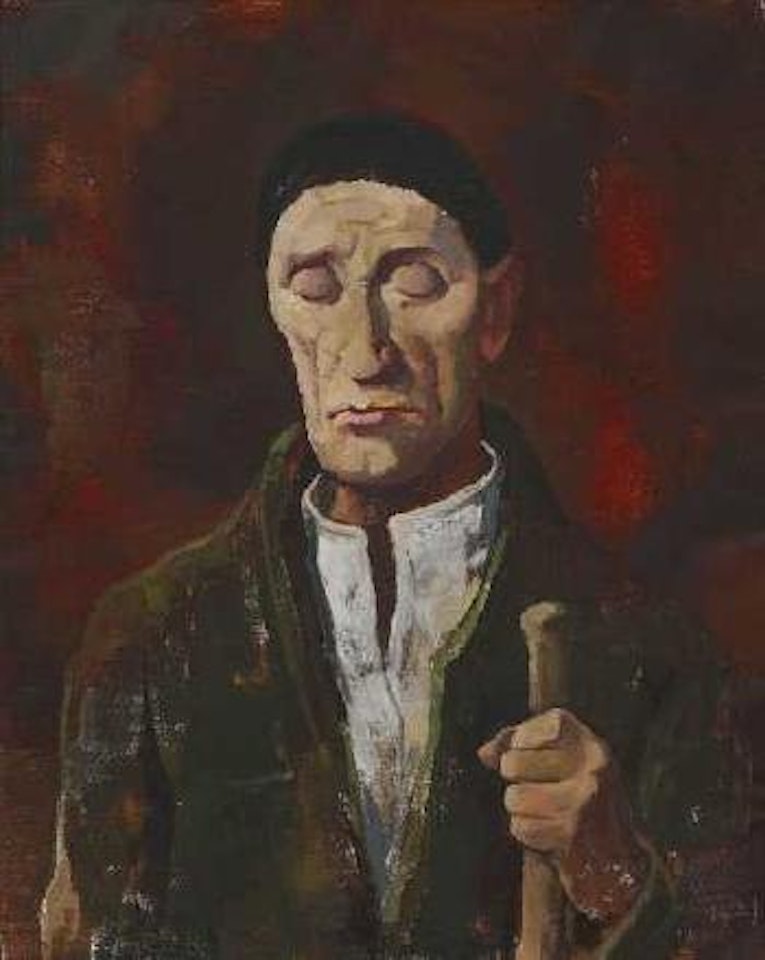 Der Blinde by Karl Hofer