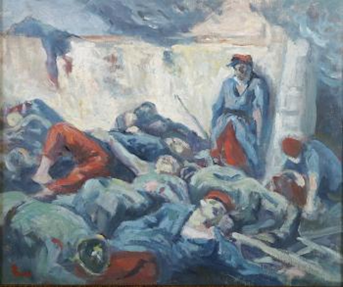 L'agonie by Maximilien Luce