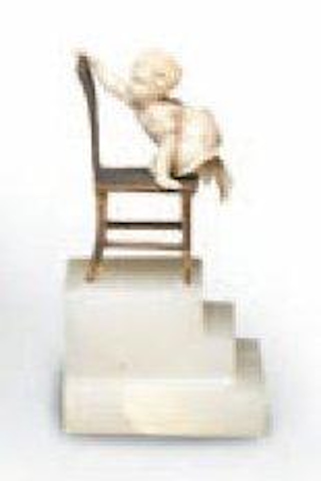 Petite fille sur une chaise by Ferdinand Preiss