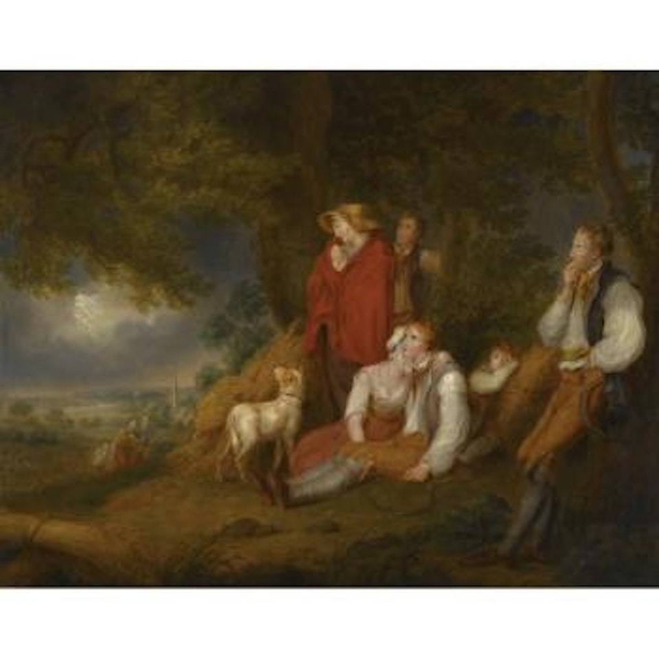 A Storm In Harvest by Richard Westall