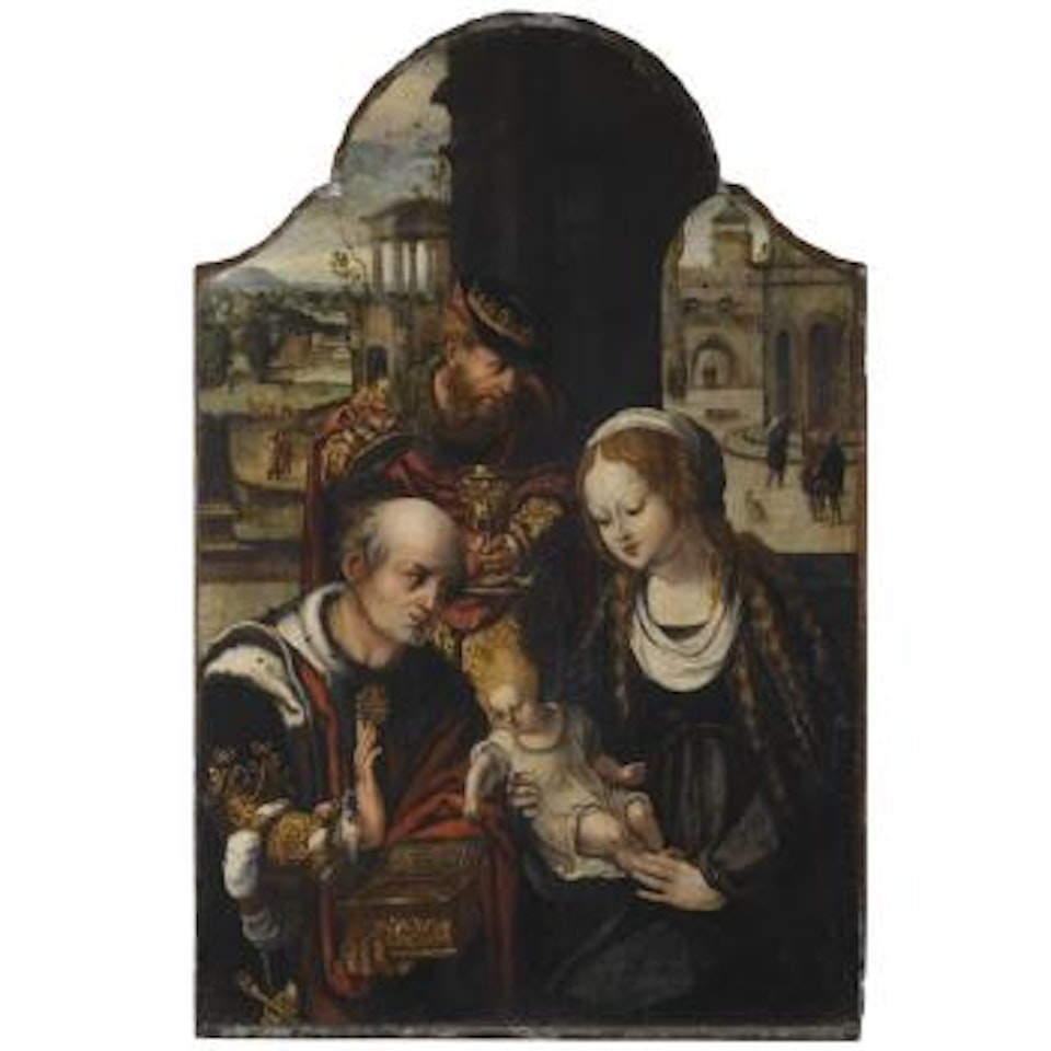 The Adoration Of The Magi by Attributed to Pieter Coecke van Aelst I