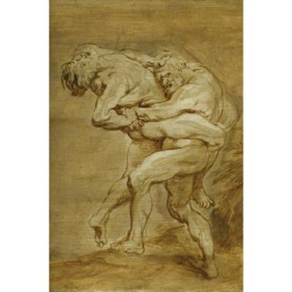 Hercules And Antaeus by Peter Paul Rubens