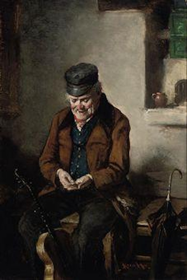 The day's takings by Hermann Kern