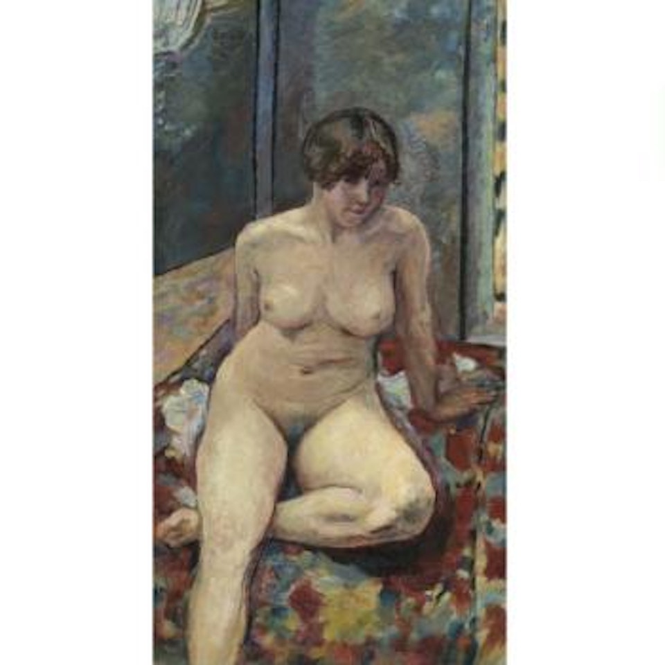Nu Assis, Jambe Pliée by Pierre Bonnard