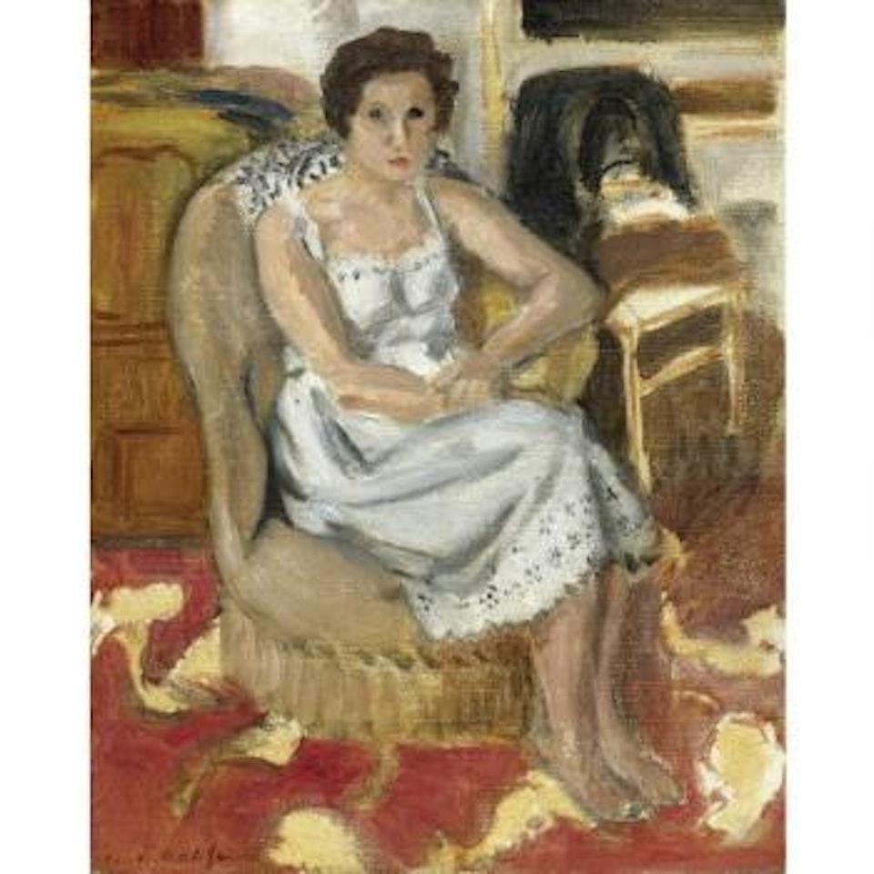 Femme Assise Dans Un Fauteuil by Henri Matisse