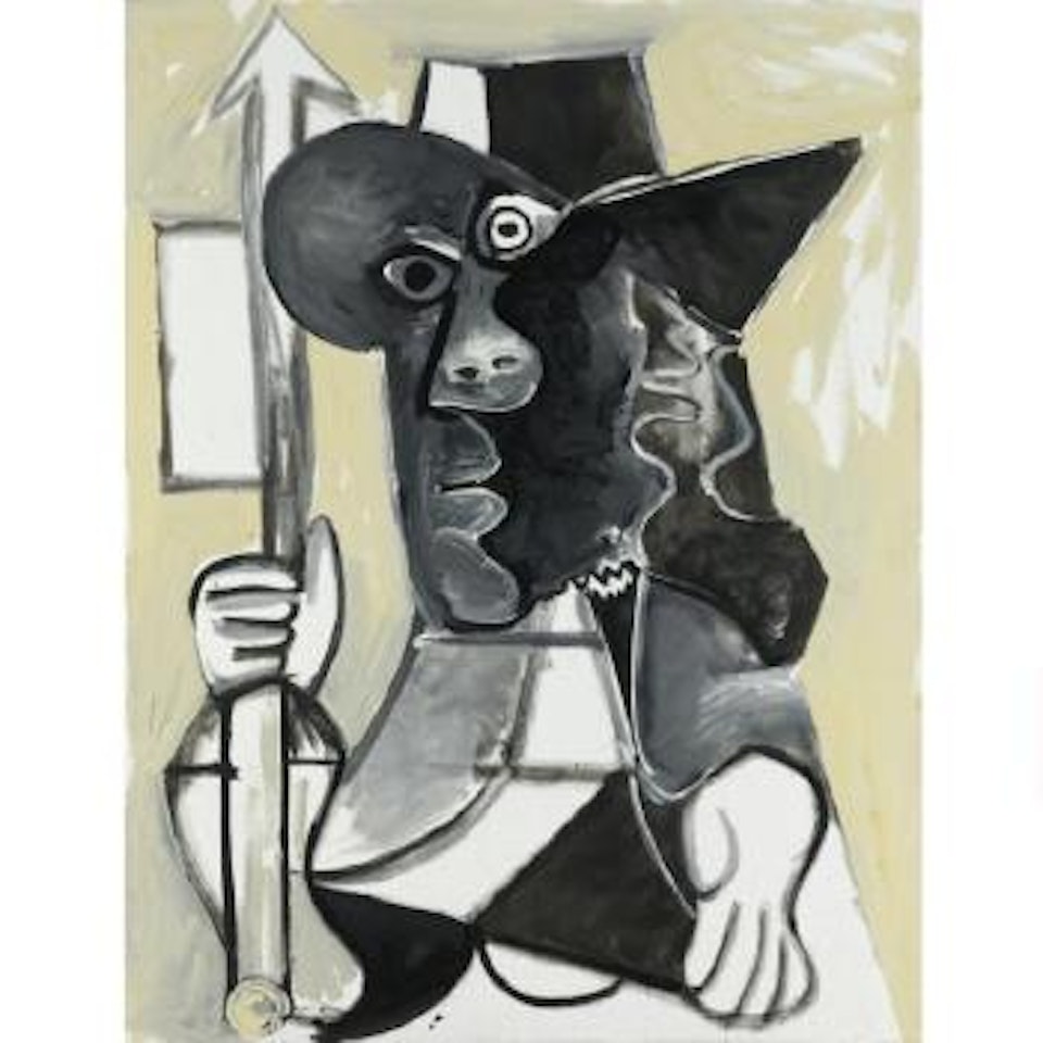Homme Au Fanion by Pablo Picasso