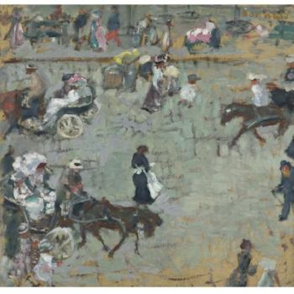 Scène De Rue À Paris by Pierre Bonnard