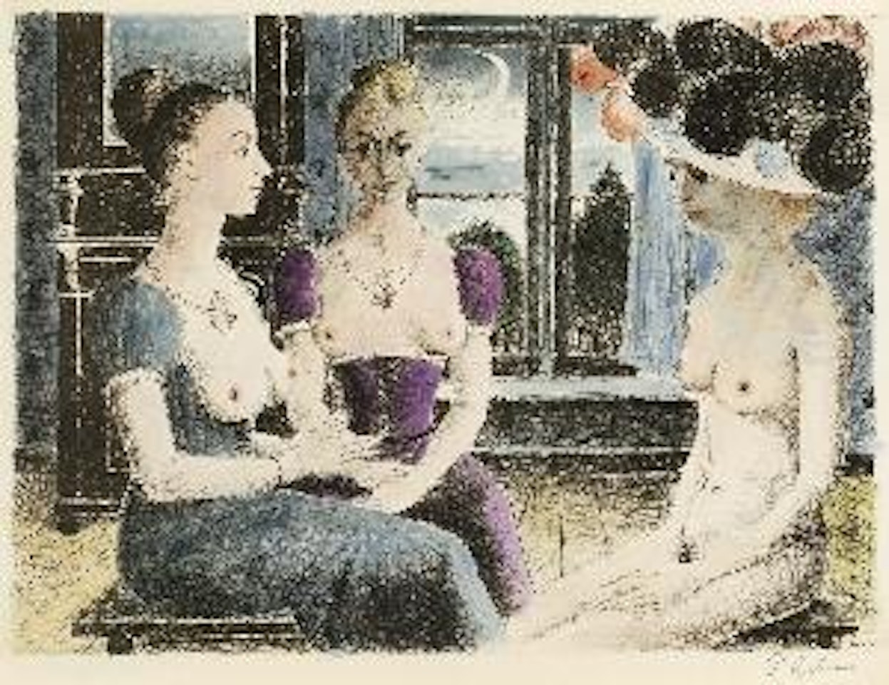 La fenetre by Paul Delvaux