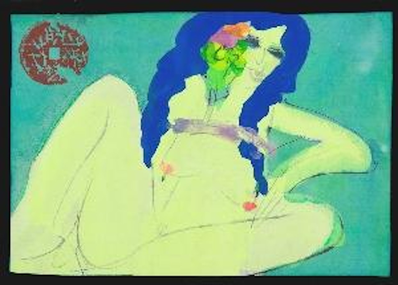 Ready to take off? by Walasse Ting