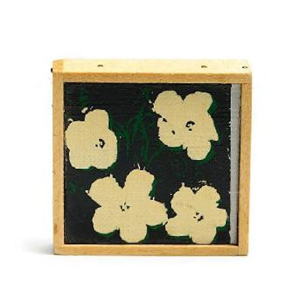 Andy Warhol, flowers by Richard Pettibone