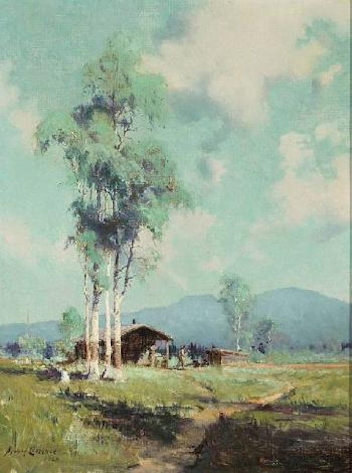 Alaskan farmland by Sydney Mortimer Laurence