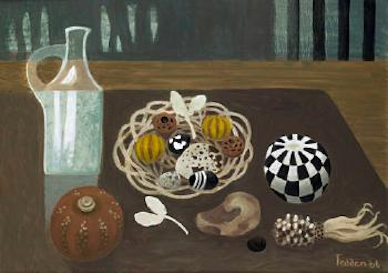 Chequered ball by Mary Fedden