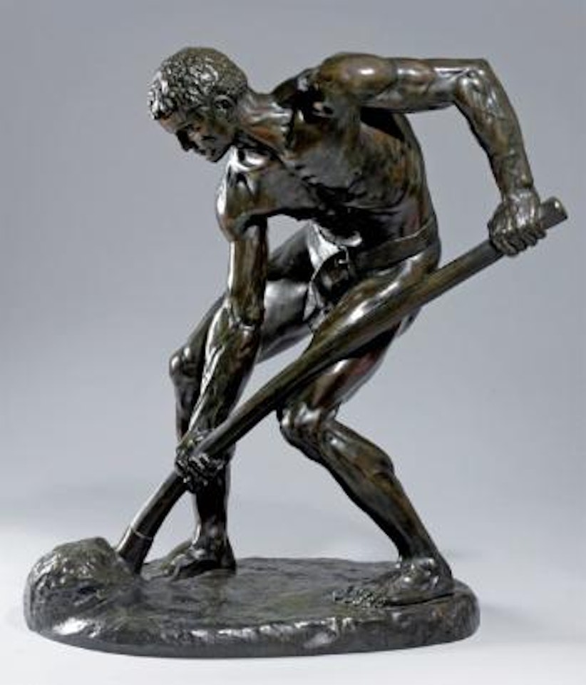 Le terrassier by Alfred Boucher