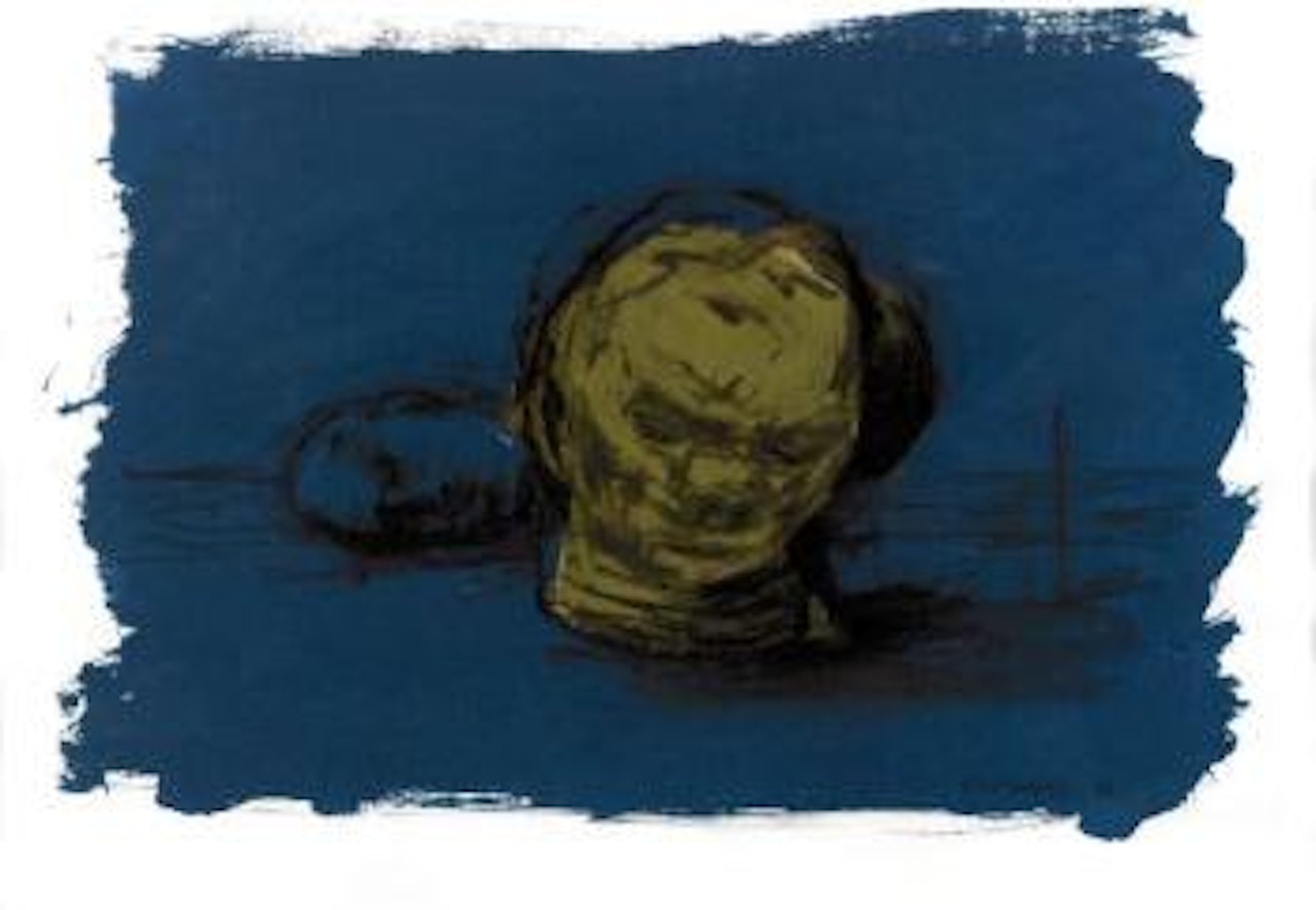 Two heads by William Kentridge