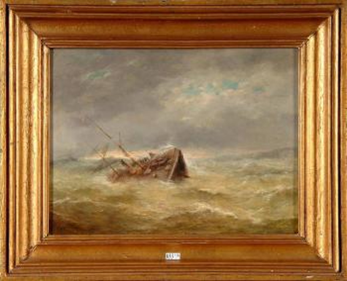 Le naufrage by Jean Baptiste Henri Durand-Brager