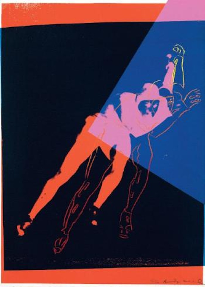 Speed Skater by Andy Warhol