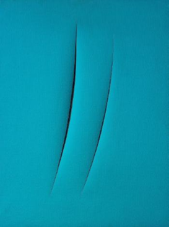 Concetto spaziale, Attese by Lucio Fontana