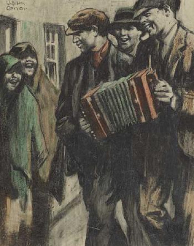 The musician by William Conor