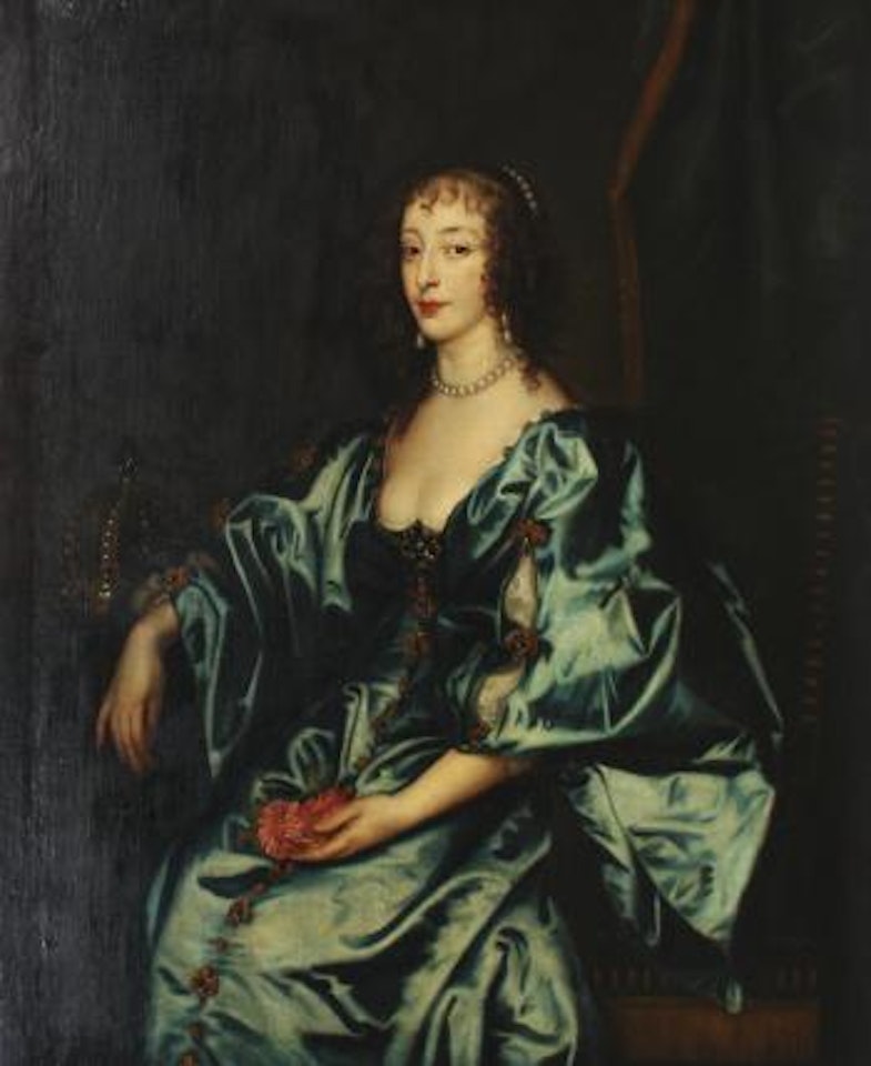Portrait of Queen Henrietta Maria by Anthony van Dyck