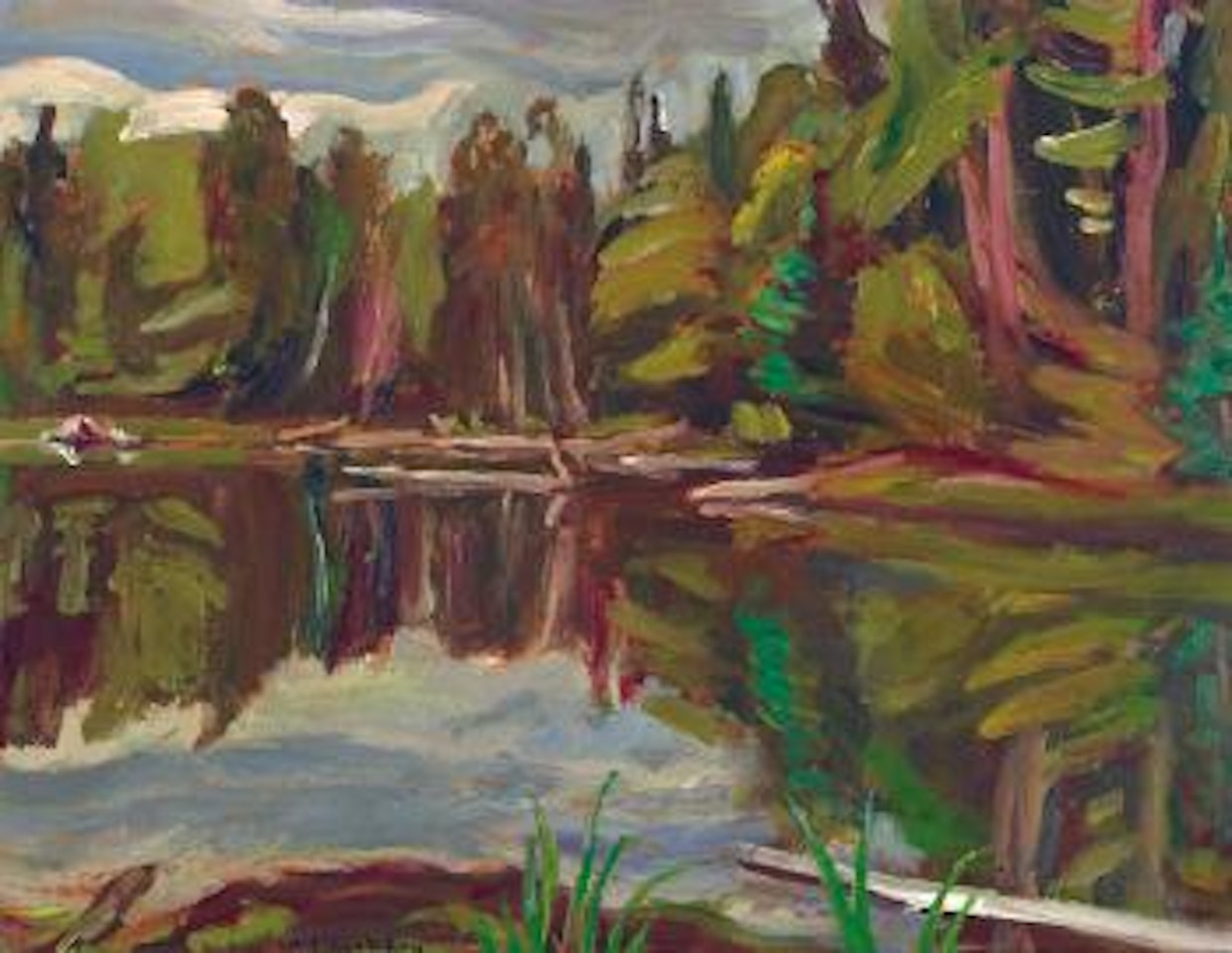 Beaver Lake near Batchawana, Ont. by Alexander Young Jackson