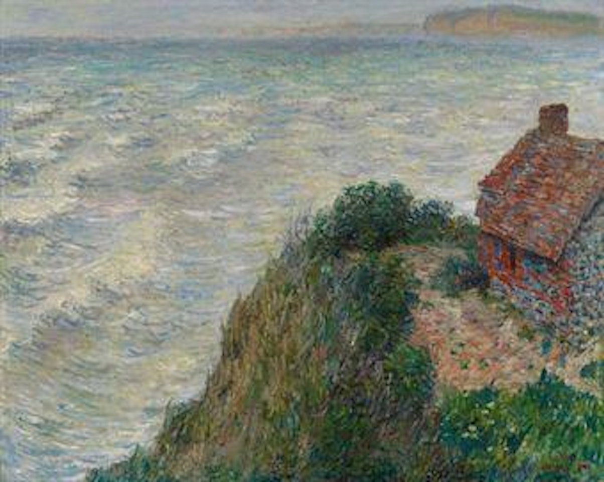 Maison de pêcheur au Petit Ailly by Claude Monet