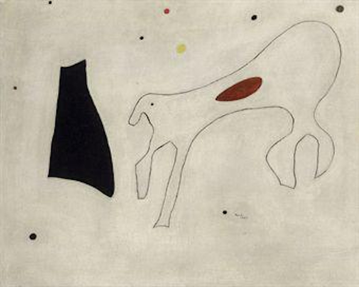 Peinture (Le Chien) by Joan Miró