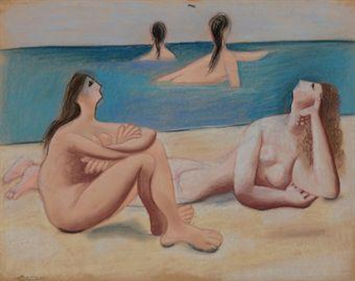 Nus sur la plage by Pablo Picasso