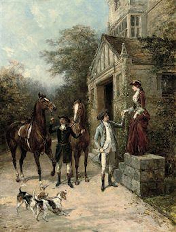 The new mount by Heywood Hardy