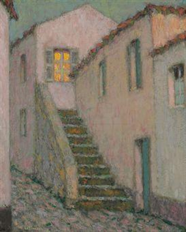 L'Escalier by Henri Le Sidaner