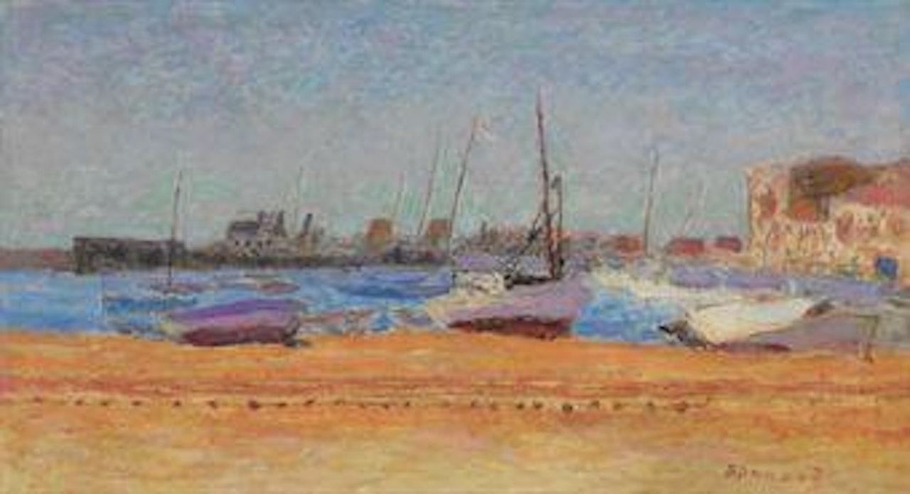 Le port de Cannes by Pierre Bonnard