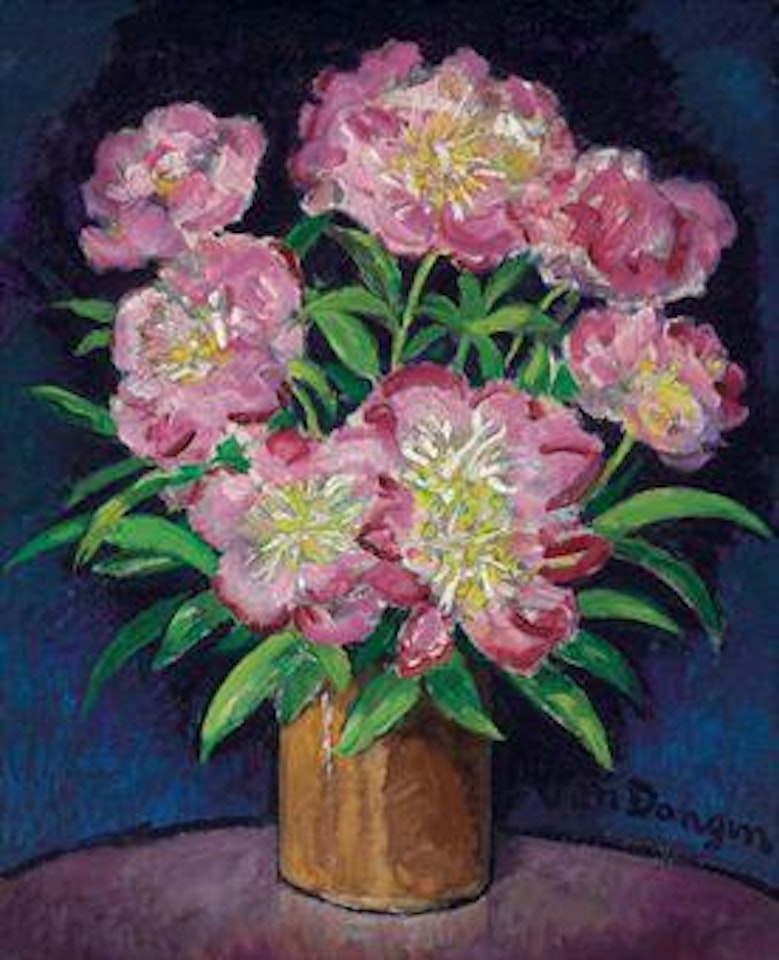 Bouquet de pivoines by Kees van Dongen