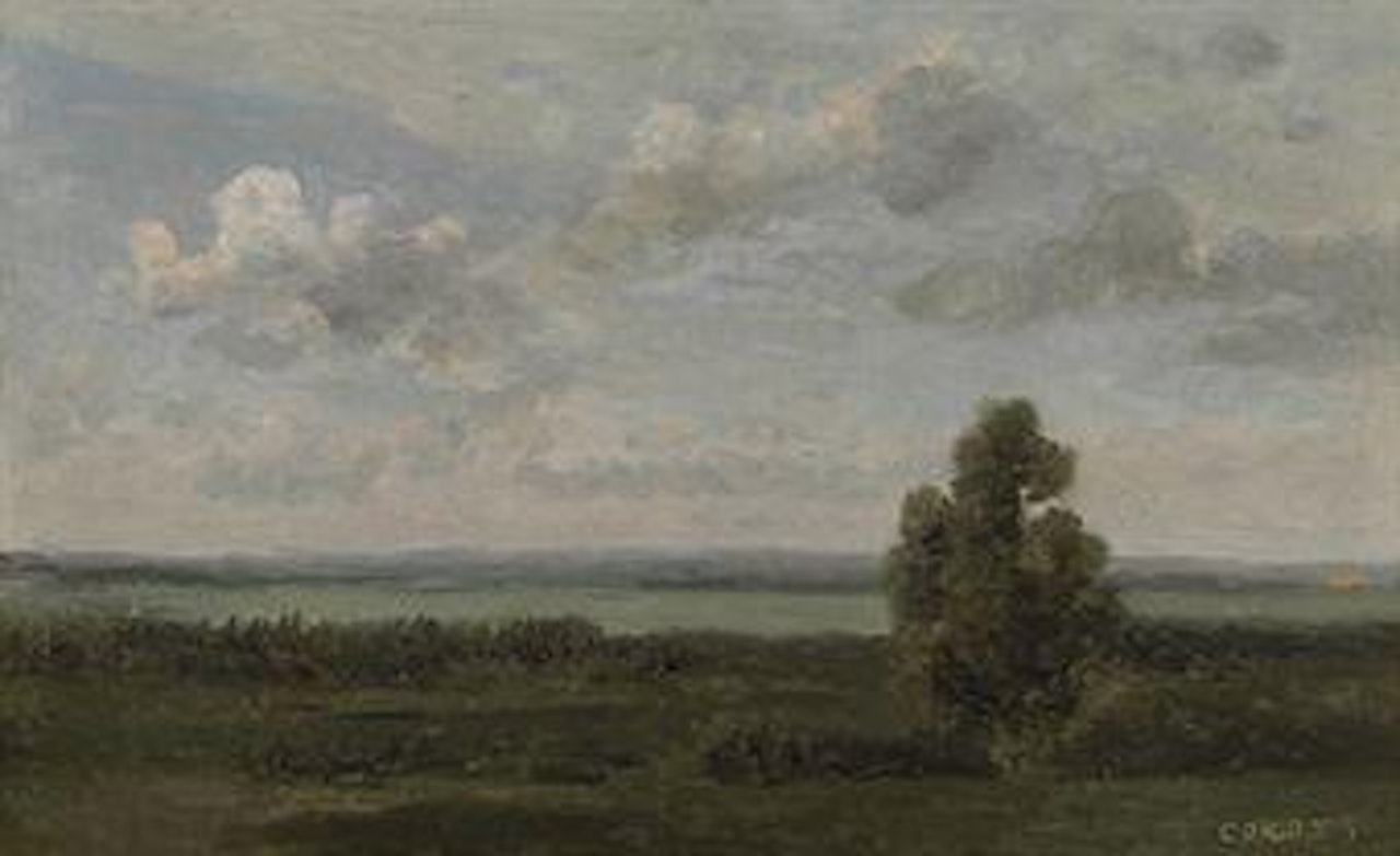 Plaines Orléanaises by Jean Baptiste Camille Corot