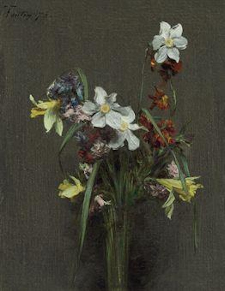 Fleurs de printemps by Henri Fantin-Latour