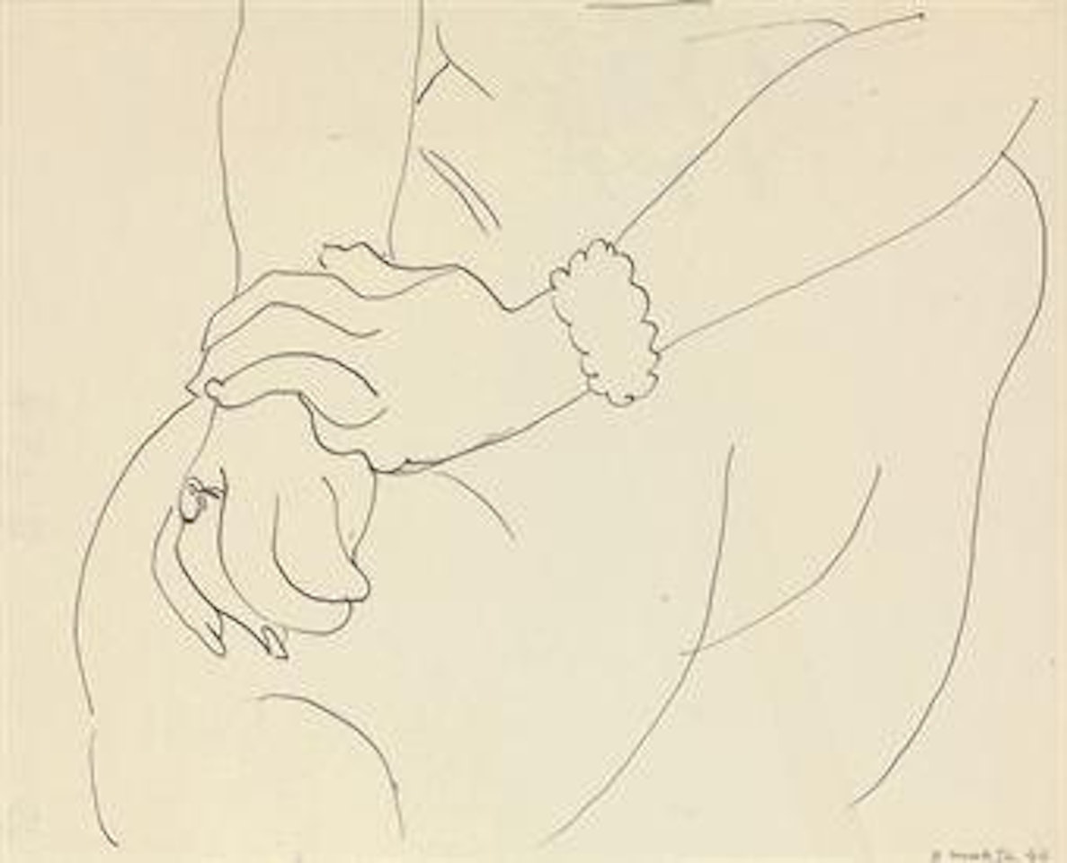 Etude, mains by Henri Matisse