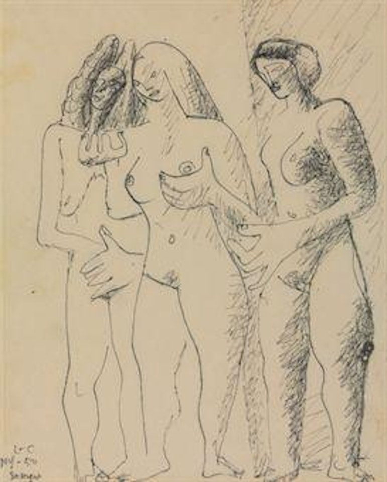 Trois femmes by Le Corbusier
