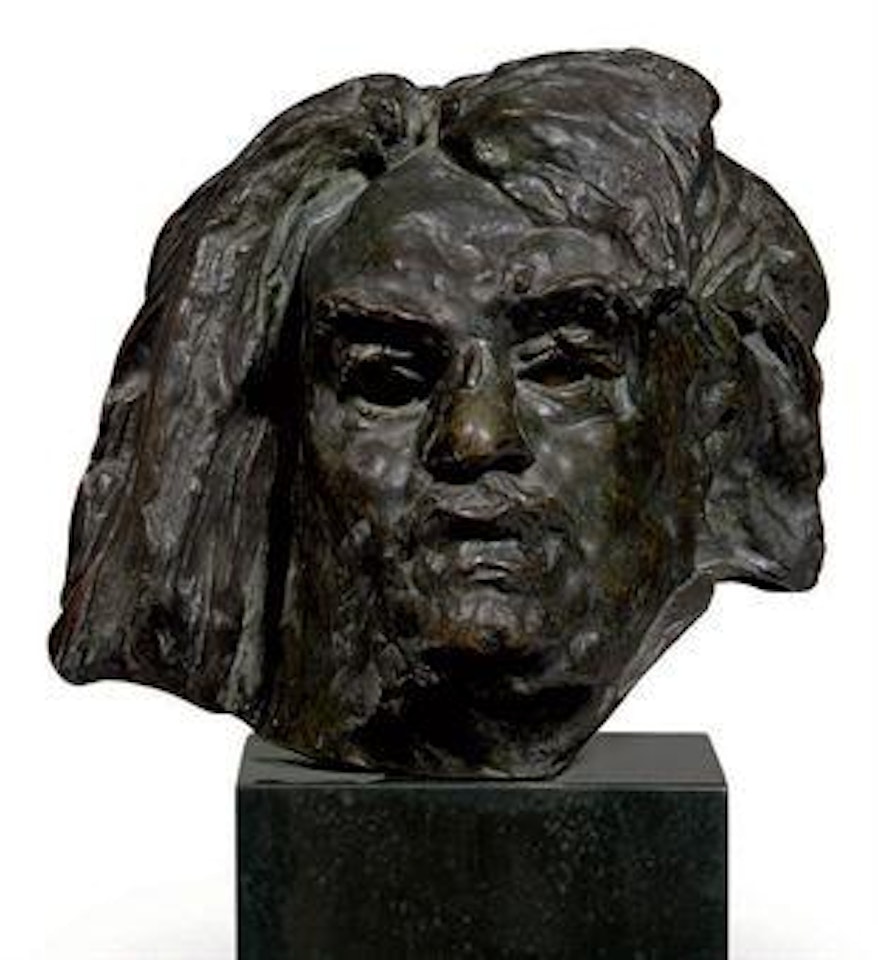 Tête De Balzac, Dernier État, Version Au Col Coupé Derrière L'oreille by Auguste Rodin