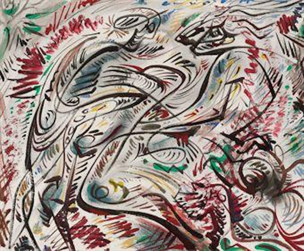 Les Sauvages by André Masson