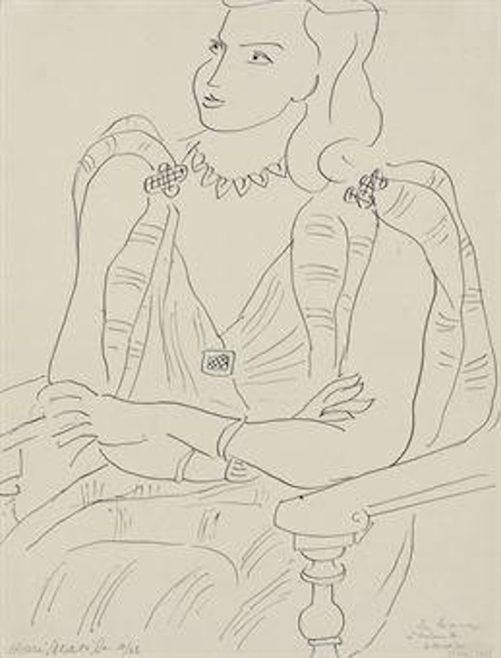 Femme assise by Henri Matisse