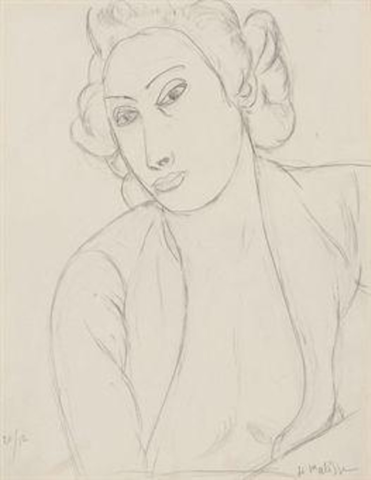 Portrait de femme by Henri Matisse