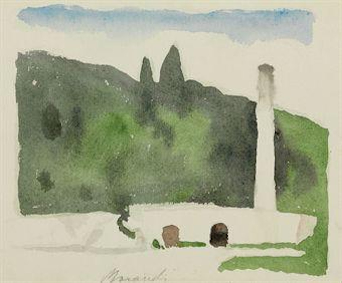 Paesaggio (Levico) by Giorgio Morandi
