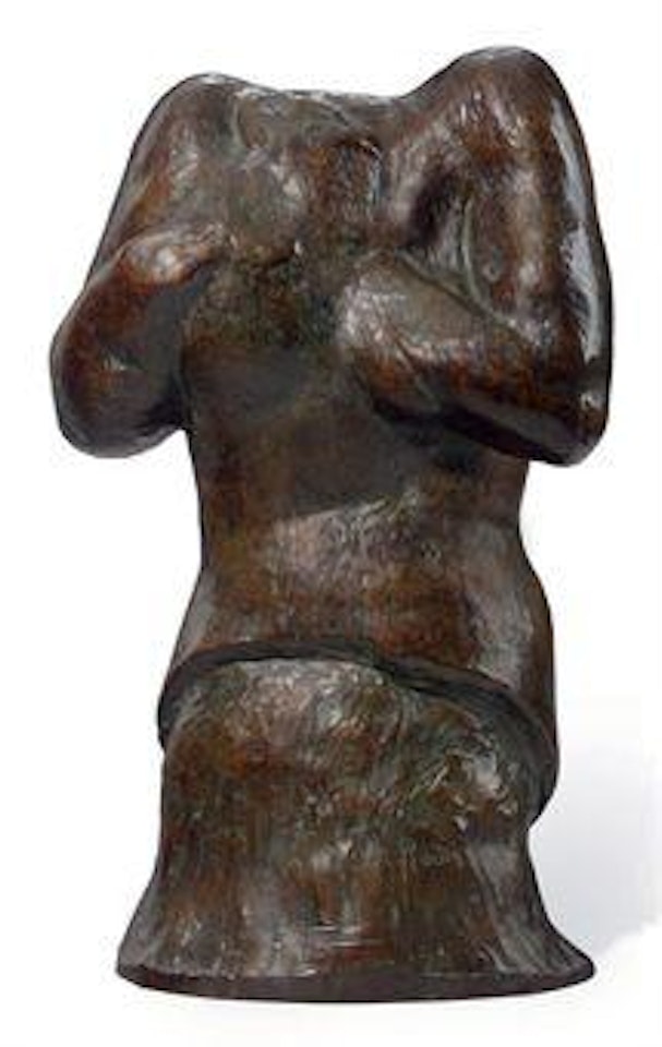 Torse Féminin Assis Sans Tête (Torse Du Victoria And Albert Museum) by Auguste Rodin