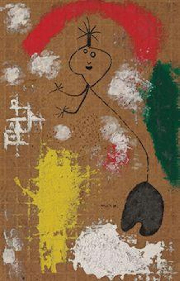 La femme au chignon by Joan Miró